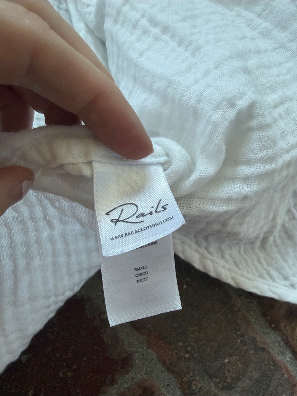 Rails Ellis Gauzy Organic Cotton Button Down - Picture 5 of 6